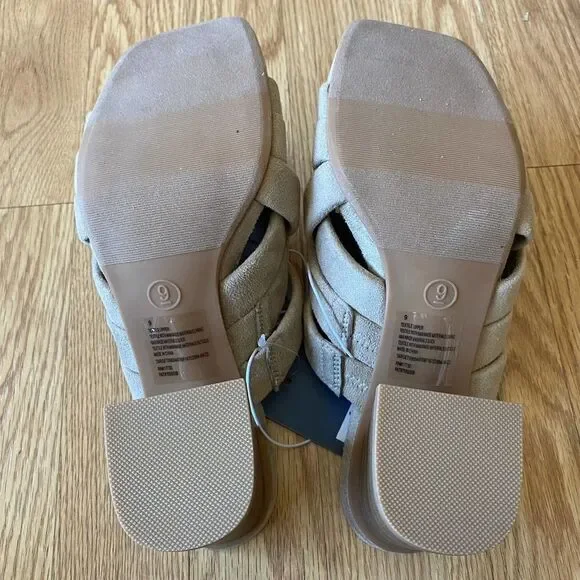 Universal Thread Andy Mule Heels Tan 9 - Picture 7 of 7